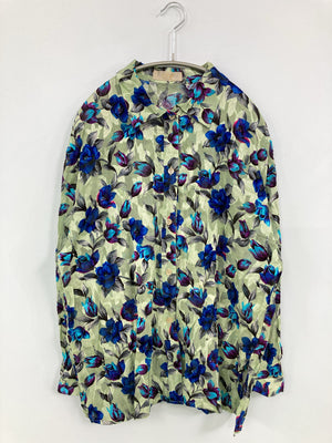 SALACASA/シャツ/ブラウス/トップス/ブルー/M