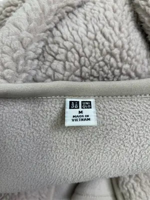 UNIQLO/ユニクロ/ノーカラージャケット/ジャケット/アウター/ベージュ/M