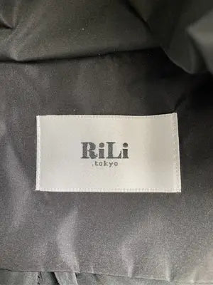 RiLi/リリ/ダウンベスト/ジャケット/アウター/ブラック/FREE