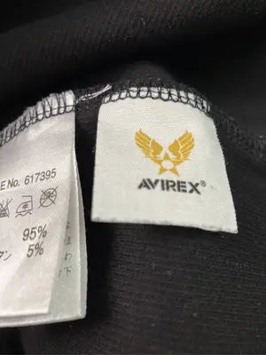 AVIREX/アヴィレックス/Tシャツ/カットソー/トップス/ブラック/M