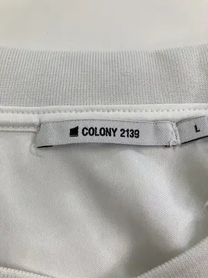 COLONY 2139/コロニートゥーワンスリーナイン/シャツ/ブラウス/トップス/ホワイト/L