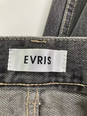 Evris/エヴリス/デニムパンツ/パンツ/ブラック/S