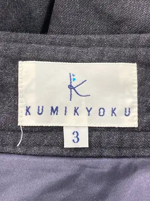 KUMIKYOKU/クミキョク/その他パンツ/パンツ/グレー/3