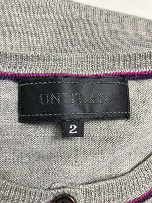 UNTITLED/アンタイトル/ニット/セーター/トップス/グレー/2