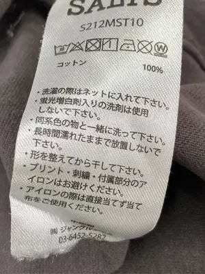 SALTS/Tシャツ/カットソー/トップス/ブラウン/LARGE