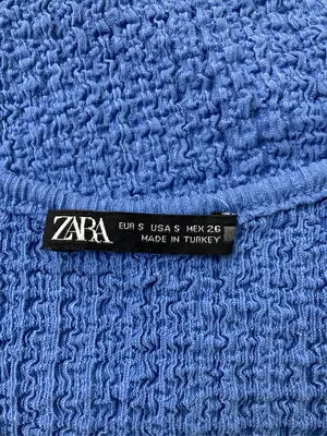 ZARA/ザラ/Tシャツ/カットソー/トップス/ブルー/S