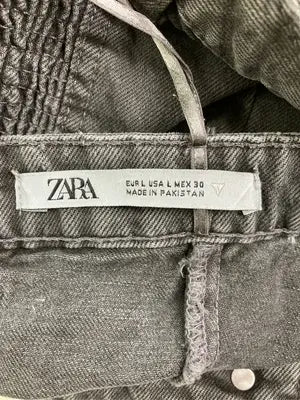 ZARA/ザラ/チューブトップ/トップス/グレー/L