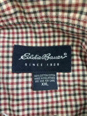 Eddie Bauer/エディーバウアー/シャツ/ブラウス/トップス/ブラウン/XXL