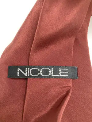 NICOLE/ニコル/ネクタイ/ファッション雑貨/レッド