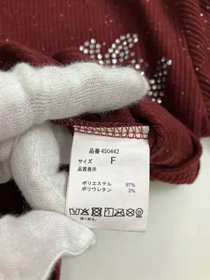 GORGE/ジョージ/Tシャツ/カットソー/トップス/レッド/F