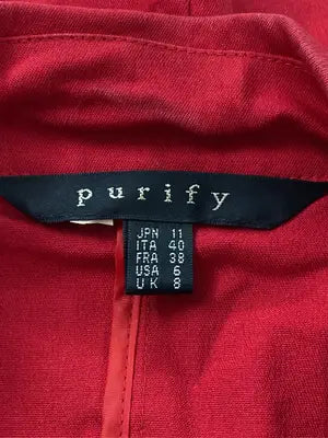 purify/テーラードジャケット/ジャケット/アウター/レッド/11