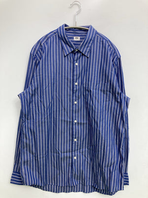 UNIQLO/ユニクロ/シャツ/ブラウス/トップス/ネイビー/L