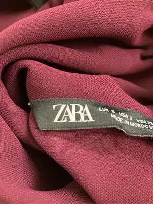 ZARA/ザラ/ワンピース/ワンピース/ドレス/レッド/S