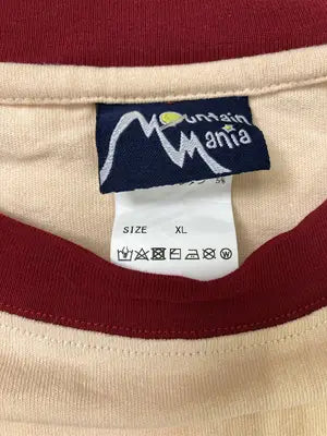 MOUNTAIN MANIA/Tシャツ/カットソー/トップス/ベージュ/XL
