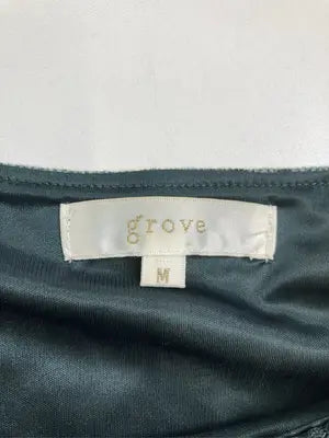 grove/グローブ/チュニック/ワンピース/ドレス/グリーン/M