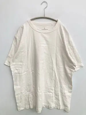 comfortable cotton/Tシャツ/カットソー/トップス/アイボリー/XL