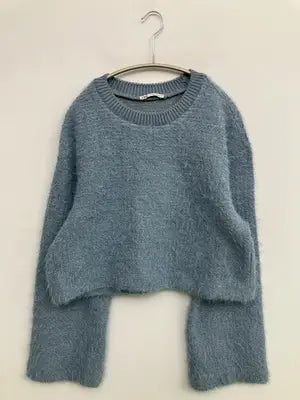 ZARA/ザラ/ニット/セーター/トップス/ブルー/S