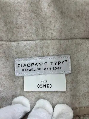 CIAOPANIC TYPY/チャオパニックティピー/チェスターコート/ジャケット/アウター/ベージュ/ONE