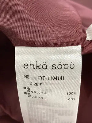 ehka sopo/エヘカソポ/ジャンパースカート/ワンピース/ドレス/パープル/F