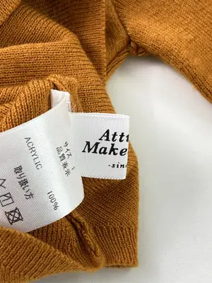 Attitude makes style!/アティチュードメイクススタイル/ニット/セーター/トップス/ブラウン/F