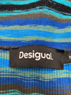 Desigual/デシグアル/ニット/セーター/トップス/ブルー/M