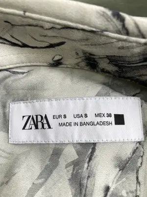 ZARA/ザラ/シャツ/ブラウス/トップス/アイボリー/EUR S/USA S/MEX 38