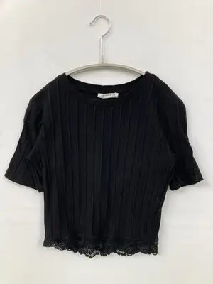 ZARA TRAFALUC/ザラトラファルック/Tシャツ/カットソー/トップス/ブラック/S