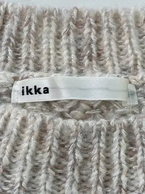 ikka/イッカ/ニット/セーター/トップス/ベージュ/L