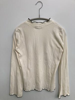 Rag Out/ラグアウト/ニット/セーター/トップス/ホワイト/M