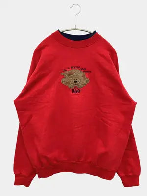 MC sportswear/エムシースポーツウェア/スウェット/トップス/レッド/L