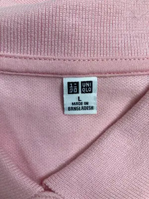 UNIQLO/ユニクロ/ポロシャツ/トップス/ピンク/L