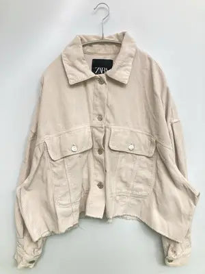 ZARA/ザラ/シャツ/ブラウス/トップス/ベージュ/EUR S