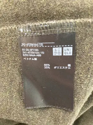 UNIQLO/ユニクロ/その他トップス/トップス/カーキ/L