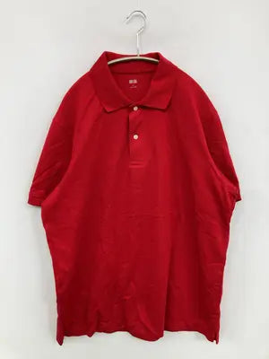 UNIQLO/ユニクロ/ポロシャツ/トップス/レッド/XL