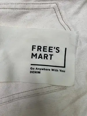 FREE'S MART/フリーズマート/デニムパンツ/パンツ/ホワイト/S