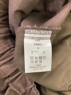 MONO-MART/モノマート/その他パンツ/パンツ/ブラウン/M