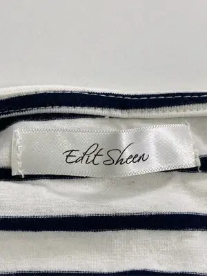 Edit Sheen/エディットシーン/Tシャツ/カットソー/トップス/ホワイト/M