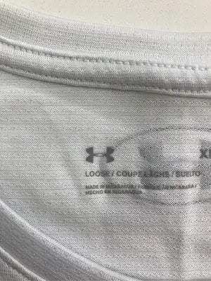 UNDER ARMOUR/アンダーアーマー/Tシャツ/カットソー/トップス/ホワイト/XL