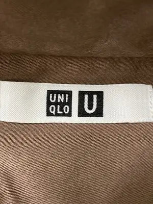 UNIQLO/ユニクロ/シャツ/ブラウス/トップス/ブラウン/L