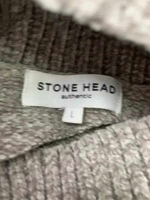 STONE HEAD/ニット/セーター/トップス/ブラウン/L