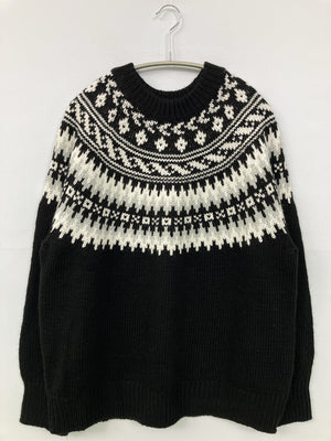 SEASON REASON/シーズンリーズン/ニット/セーター/トップス/ブラック/LL