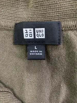 UNIQLO/ユニクロ/ポロシャツ/トップス/ブラウン/L