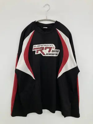 easy/イージー/Tシャツ/カットソー/トップス/ブラック/F