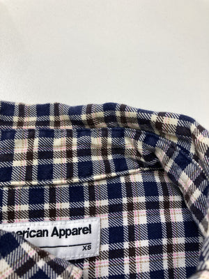 American Apparel/アメリカンアパレル/シャツ/ブラウス/トップス/ネイビー/XS