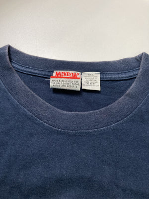 MICKEY.INC/Tシャツ/カットソー/トップス/ネイビー/XXL