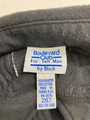 BOULEVARD CLUB/Tシャツ/カットソー/トップス/ブラック/2XLT