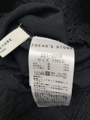 FREAK'S STORE/フリークスストア/シャツ/ブラウス/トップス/ブラック/FREE