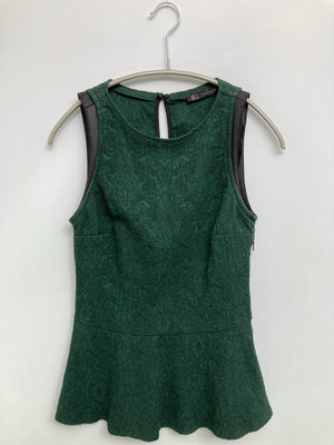 ZARA TRAFALUC/ザラトラファルック/ノースリーブ/トップス/グリーン/S