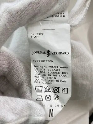 JOURNAL STANDARD/ジャーナルスタンダード/Tシャツ/カットソー/トップス/アイボリー/M