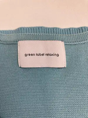 green label relaxing/グリーンレーベルリラクシング/カーディガン/ボレロ/トップス/スカイブルー
